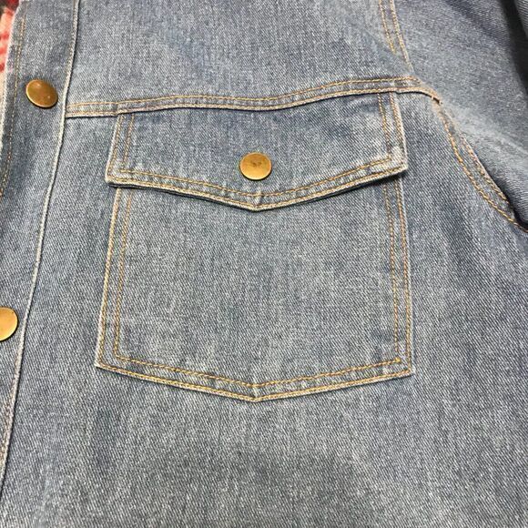 Duke Haband flannel lined denim jacket XL - Picture 3 of 6